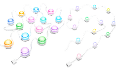 Flex LED luminaires