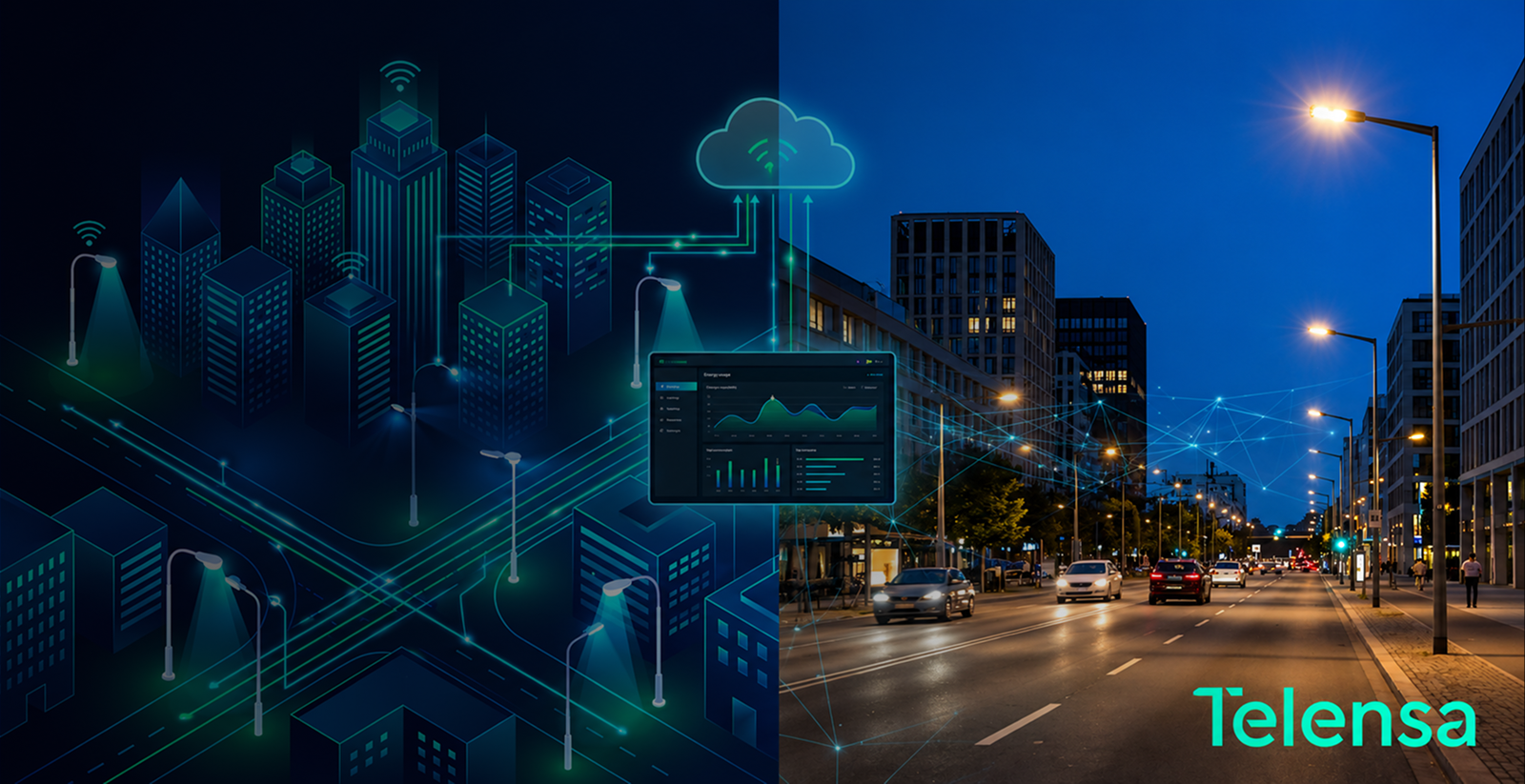 Telecell – Smart Street Lighting Control Solution