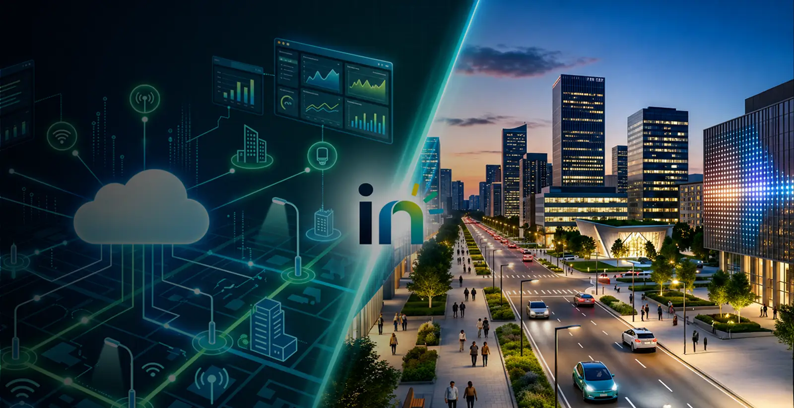 Interact IOT lighting Banner